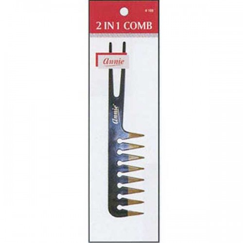 Annie 2 in 1 Wide Tooth Comb #108